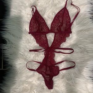 VS lace bodysuit